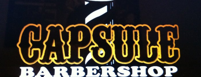 Capsule Barbershop is one of SFO and LAX.