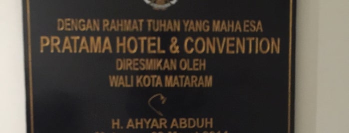 Pratama Hotel & Convention is one of pijat panggilan mataram lombok.