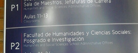Facultad De Humanidades Y Ciencias Sociales is one of Juan 님이 좋아한 장소.