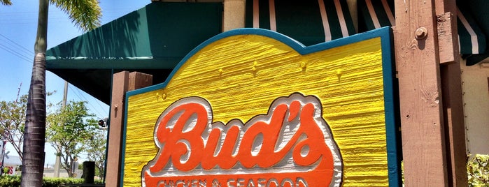 Bud's chicken and seafood is one of When I can eat again.