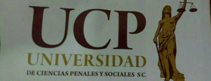 Universidad De Ciencias Penales Y Sociales is one of Posti che sono piaciuti a Manuel.