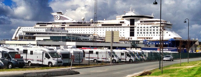Color Line-terminalen is one of Noorwegen 2013.