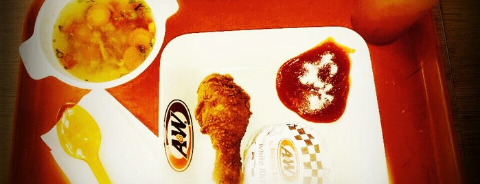 A&W is one of my culinary.