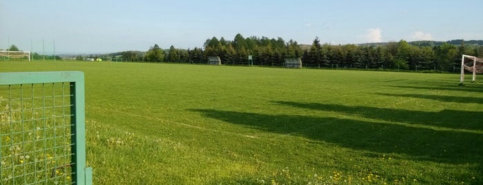 Křižanovice fotbalové hřiště is one of Tempat yang Disukai Jiri.