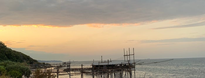 Trabocco Valle Grotte is one of on the road.