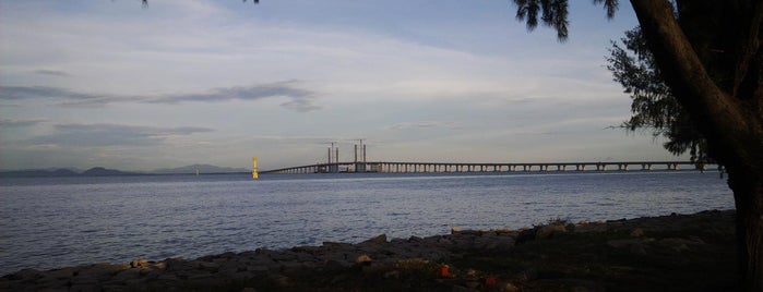 Jambatan Sultan Abdul Halim Mu'adzam Shah (Penang Second Bridge) is one of Neu Tea's Penang Trip 槟城 2.