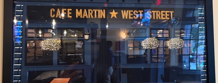 Cafe Martin West Street is one of Comfort Foods.