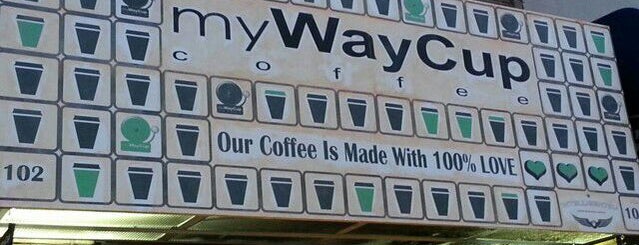 MyWayCup Coffee is one of NYC Coffee spots.