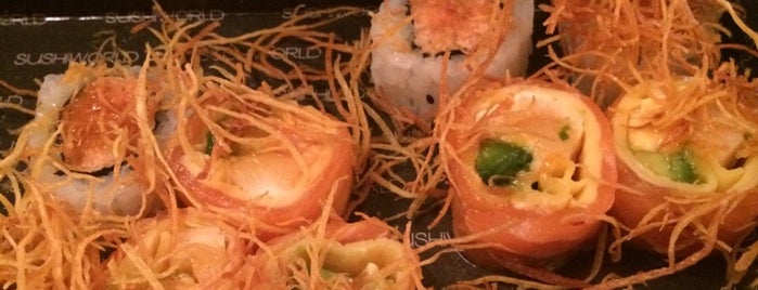 SushiWorld is one of Locais curtidos por Estela.