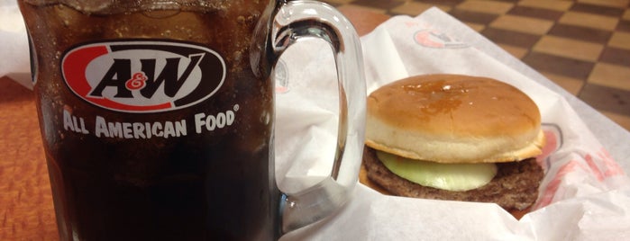 A&W Restaurant is one of Favorite Food.
