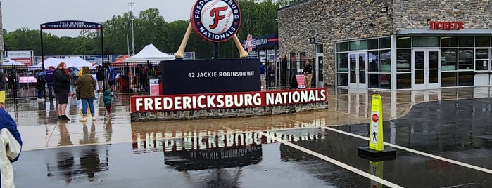 Fredericksburg Nationals is one of MiLB Ballparks Wishlist.