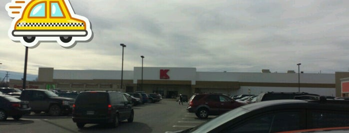 Kmart is one of Places to go.