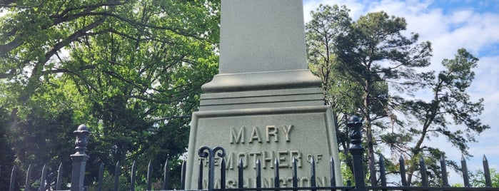 Mary Washington Monument is one of Fredericksburg Historic Sites.