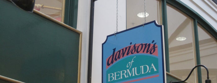 Davison's of Bermuda is one of Bermuda Did List.