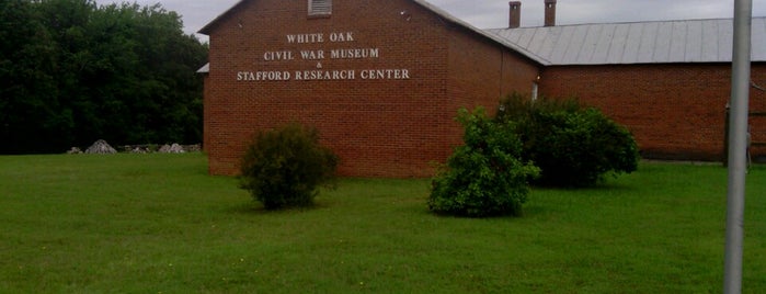 White Oak Civl War Museum is one of Historic Sites and Places in Stafford County VA.