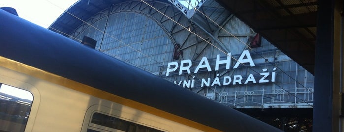 Prag Ana Tren İstasyonu is one of Prague.