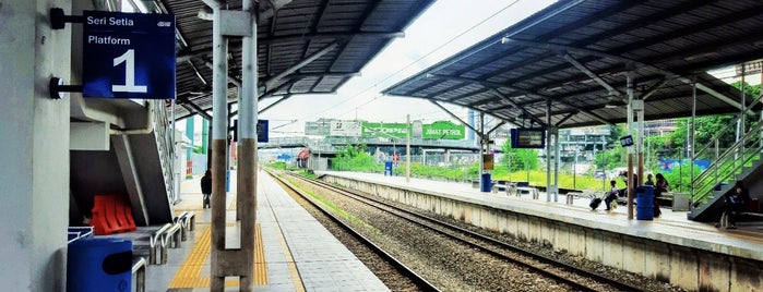 KTM Line - Seri Setia Station (KD07) is one of KTM Komuter Stations.