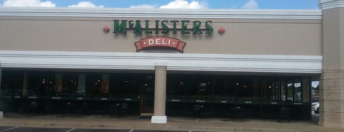 McAlister's Deli is one of Guide to Southaven's best spots.