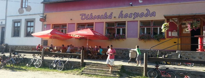 Vlkovská hospoda is one of Tempat yang Disukai Jiri.