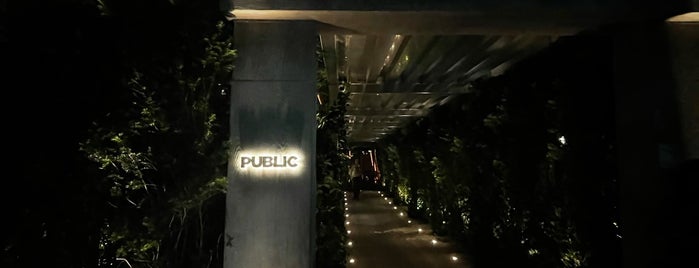 PUBLIC, an Ian Schrager hotel is one of Downtown Restaurants.