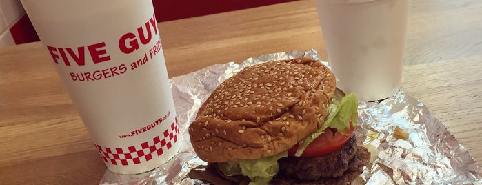 Five Guys is one of Fast Food.
