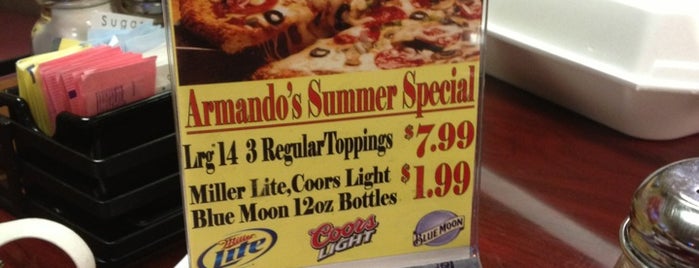 Armando's Grill and Pizzeria is one of Want to try.