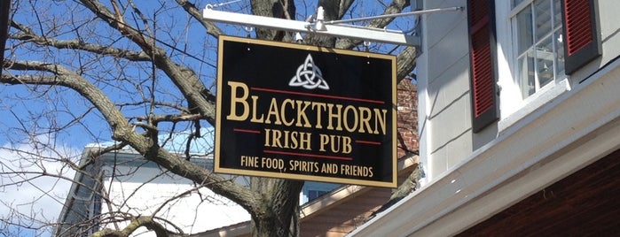 Blackthorn Irish Pub is one of Tempat yang Disukai Hayley.