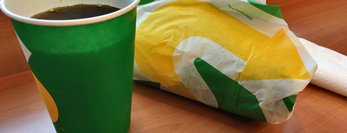 Subway is one of Lunch.