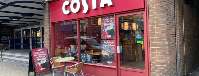 Costa Coffee is one of Worcester adventures.