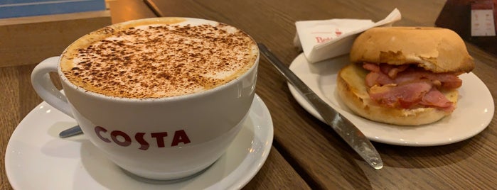 Costa Coffee is one of Coffee shops I use..