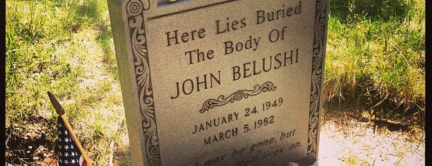 John Belushi Gravesite is one of Jaws Trip.