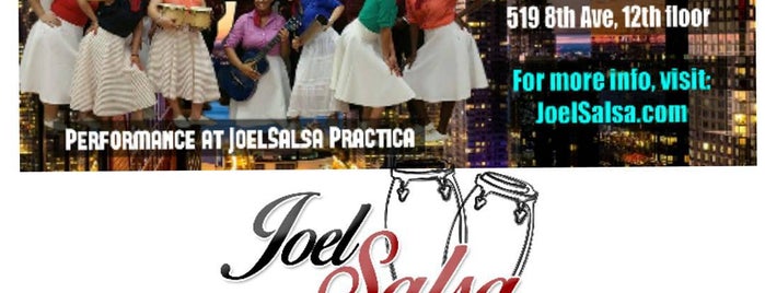 Joel Salsa NY is one of The 15 Best Dance Studios in New York City.