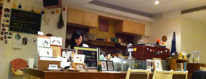 院子咖啡館 is one of 咖啡／貓咪存在的咖啡館.