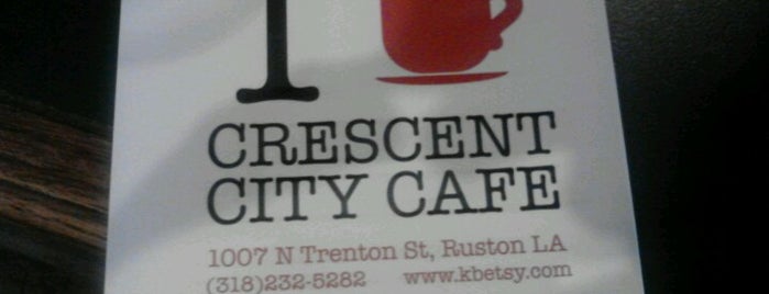 Crescent City Coffee is one of Coffee in Ruston.