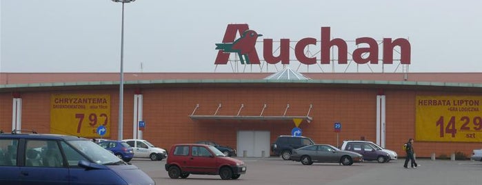 Auchan is one of where to buy food in Silesia.