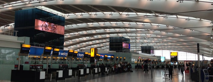 Терминал 5 is one of London.