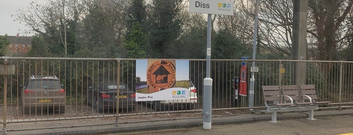 Diss Railway Station (DIS) is one of Railway Stations in Norfolk.