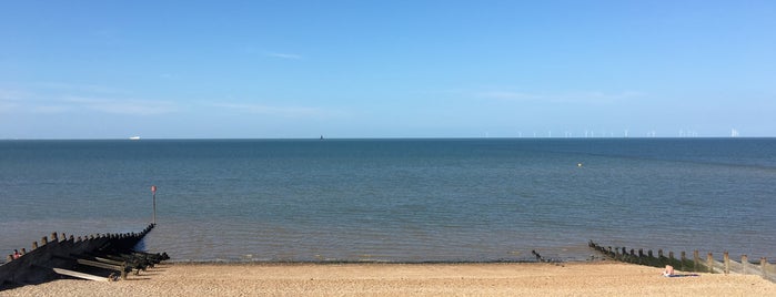 Whitstable Beach is one of <.