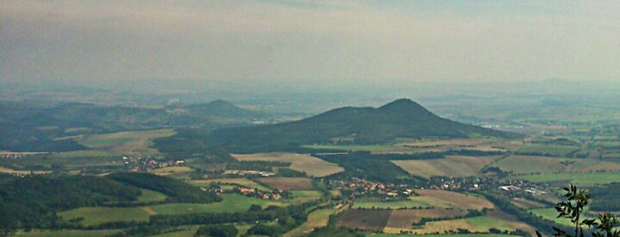 Milešovka is one of Českomoravské hory.