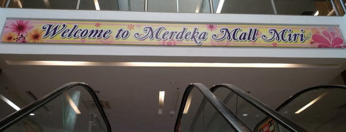 Merdeka Mall is one of @Sarawak, Malaysia #3.