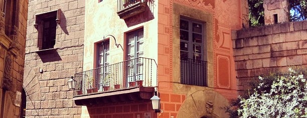 Pueblo Español is one of Barcelona must visit.