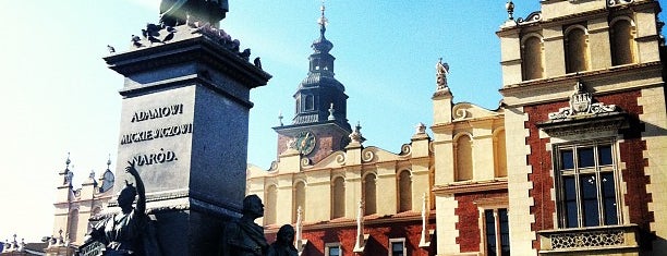 Pomnik Mickiewicza is one of Cracow - The Royal Route and Kazimierz.