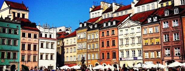 The Old Town Market is one of Warsaw.