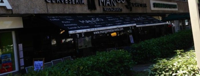 Mango: restaurant i copes is one of De birras.