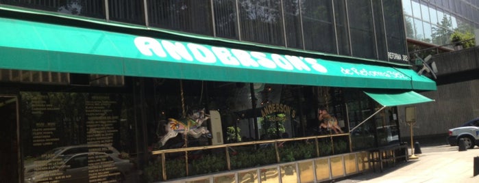 Anderson's is one of RESTAURANTES.