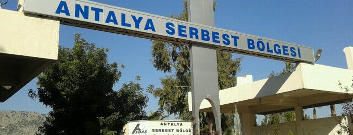 Antalya Serbest Bölge is one of Fatoş'un Kaydettiği Mekanlar.