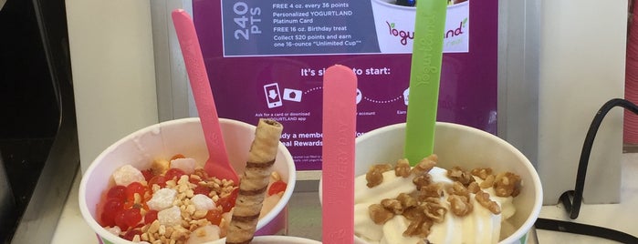 Yogurtland is one of Places to Eat at in the Valley/LA.
