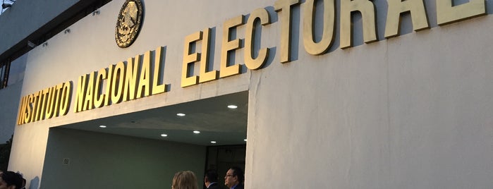 Instituto Nacional Electoral is one of Locais curtidos por Humberto Cervantes.