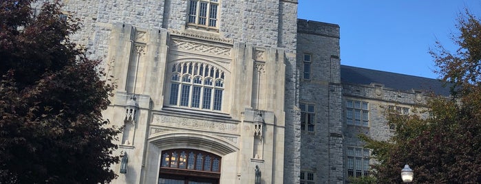 Burruss Hall is one of Music Venues.