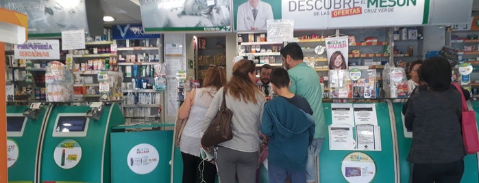 Farmacia Cruz Verde is one of Locais curtidos por Mario.